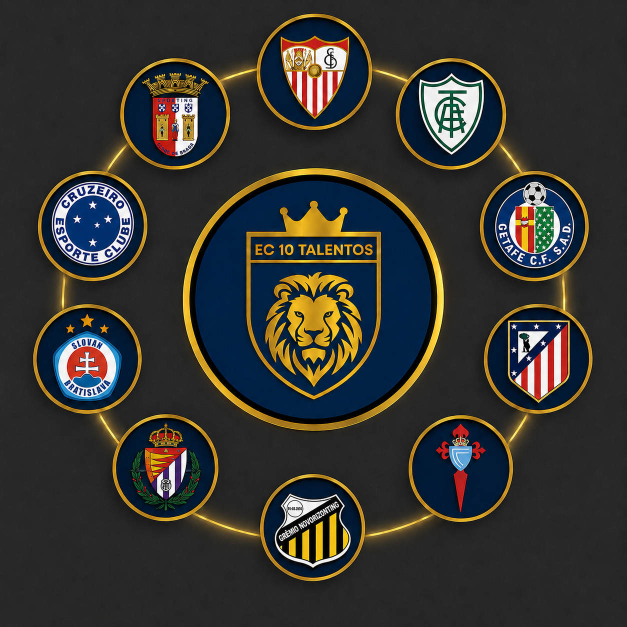 EC10 Talentos — rede de clubes parceiros